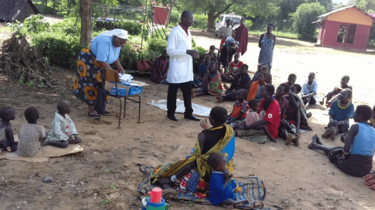 Formazione igiene in Uganda